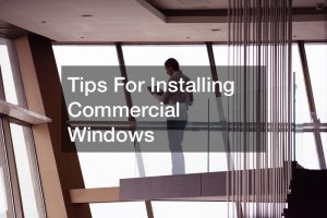 commercial window installer